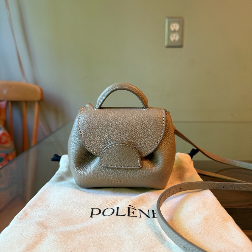 Polene Numero Un Micro, in Taupe